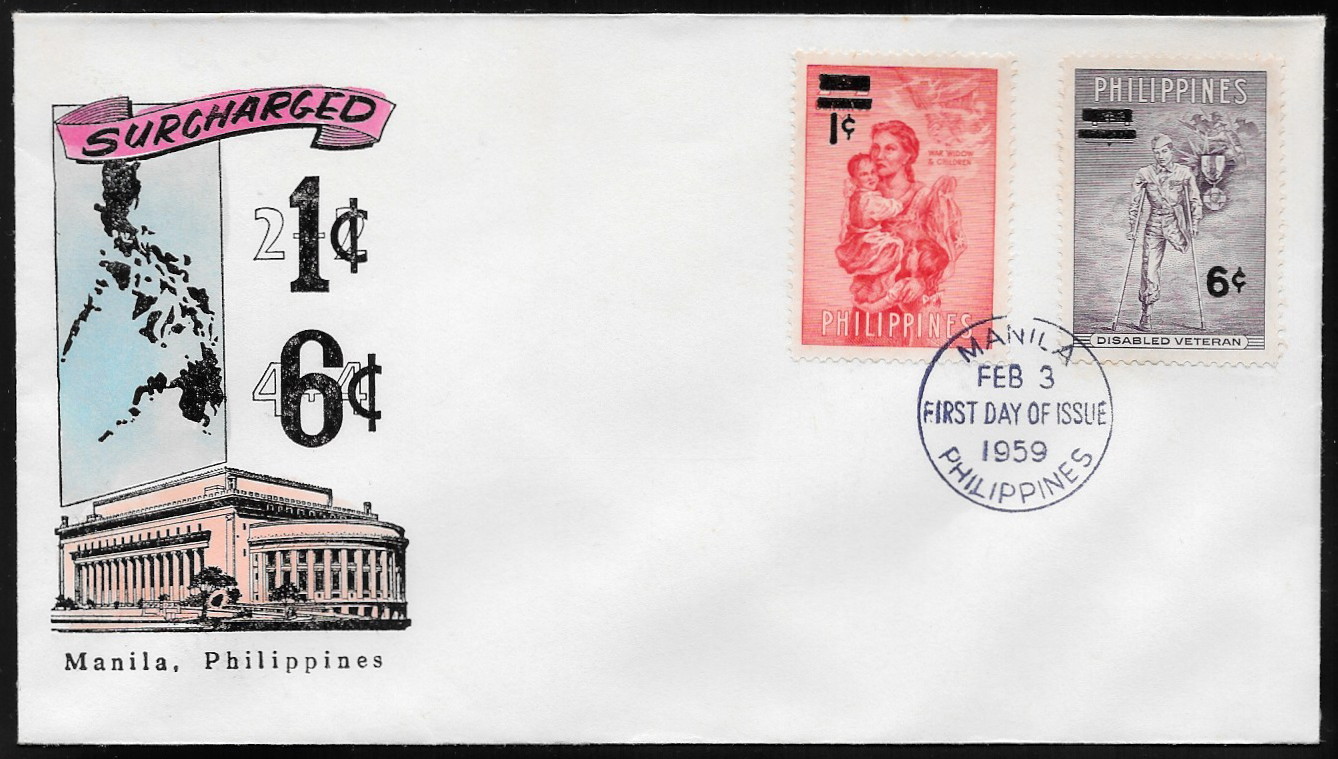 Philippines 1959 First Day Cover 